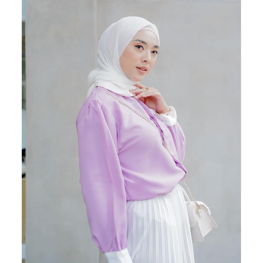 1KG MUAT 5PCS | NEIKO TOP SHIRT PASTEL HITS OOTD FASHION SELEBGRAM WANITA