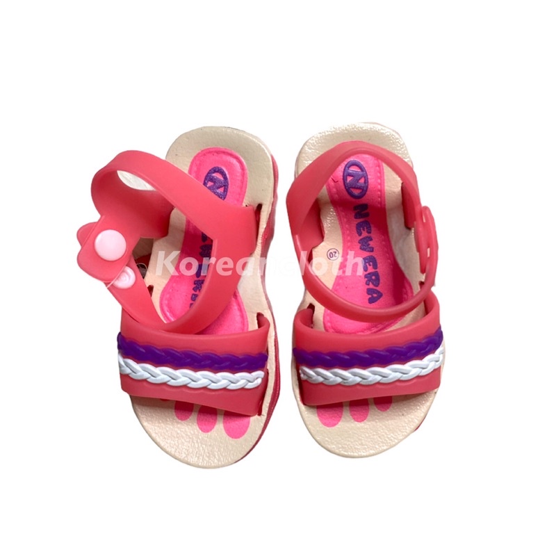 2007 NEW ERA BB KC SANDAL KARET ANAK PEREMPUAN