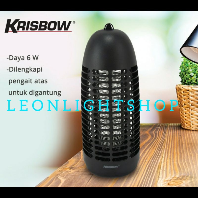 KRISBOW PERANGKAP/MEMBUNUH NYAMUK DAN LALAT 6W/MOSQUITO KILLER/INSECT KILLER/PEMBUNUH NYAMUK