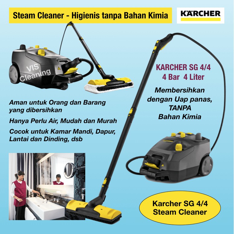 Steam Cleaner Karcher SG 4/4 ( Mesin Pembersih dengan Uap )