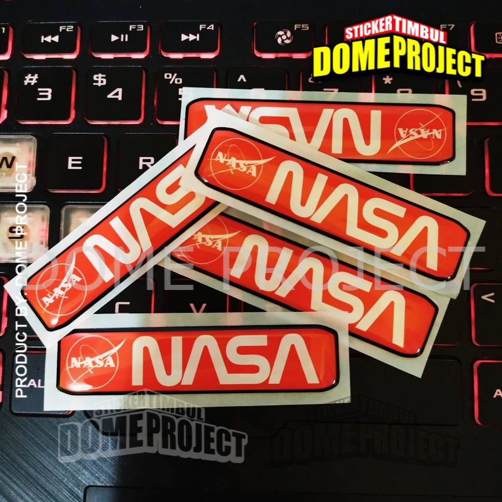 STIKER MOTOR HONDA EMBLEM TIMBUL ESP 3D LOGO NASA BOX FILTER VARIO BEAT SCOOPY PCX AKSESORIS AESTHETIC KEREN