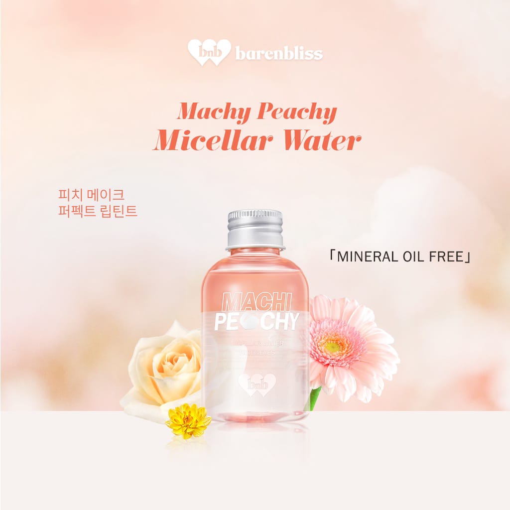 BNB barenbliss Machi Peachy Micellar Water