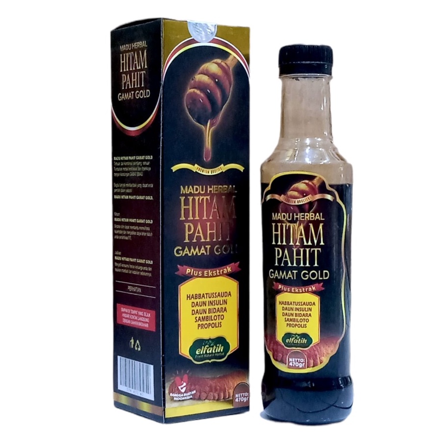 

madu hitam pahit elfatih ektrak