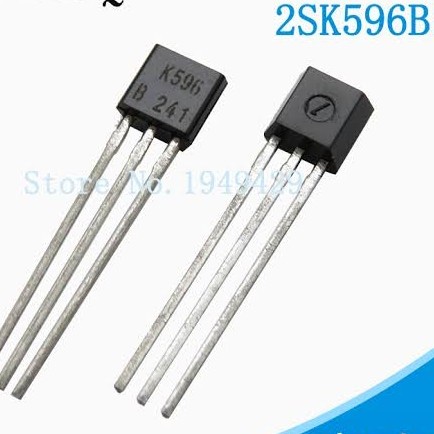 2pcs K596 596S K596B 2SK596 JFet 20V N-Ch Transistor Microphone To-92s