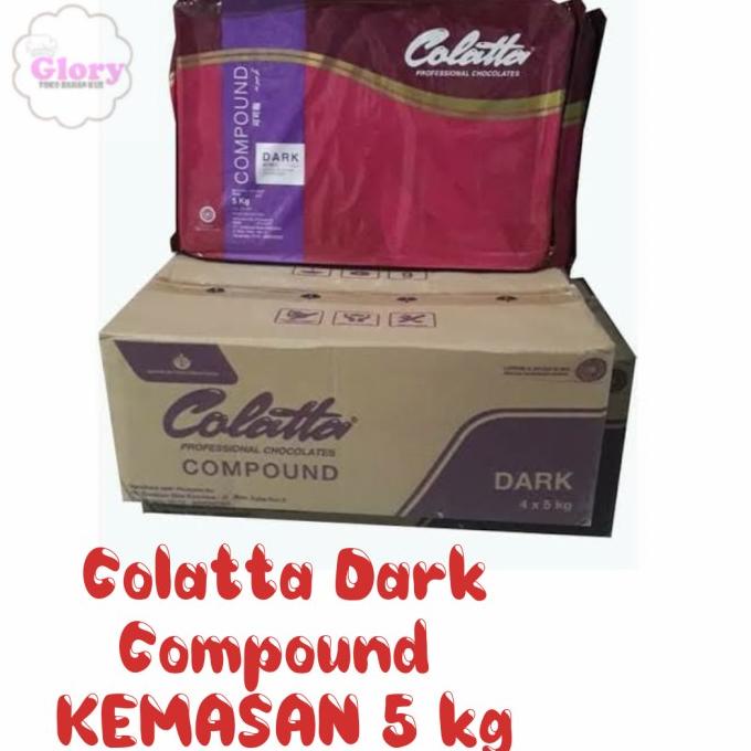 

colatta dark compound 5 kg/ coklat batang colatta 5kg ---NEW---