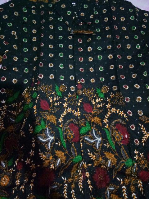 Atasan Batik Dolby Dolbi Dobby Doby Tenun Sutra Tulis Halus Katun Atbm Baron ,motif Mowo