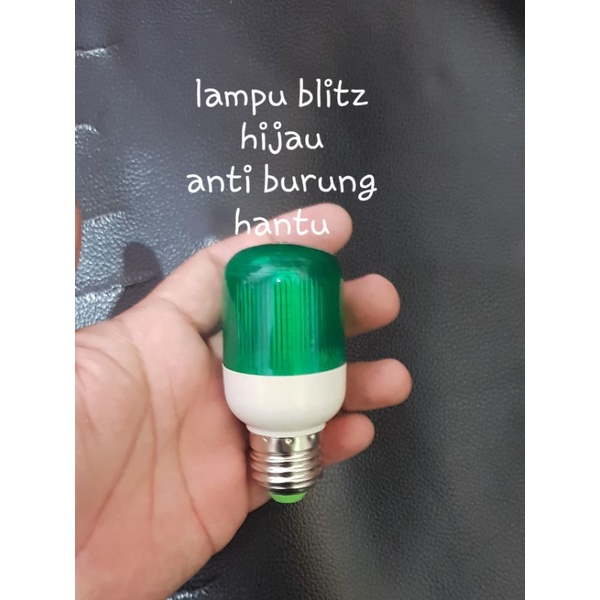 Lampu pengusir burung hantu Lampu blitz anti burung hantu