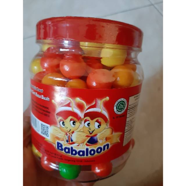 

BABALOON, KEMBANG GULA KARET, BUBBLE GUM RASA BUAH, PERMEN KARET