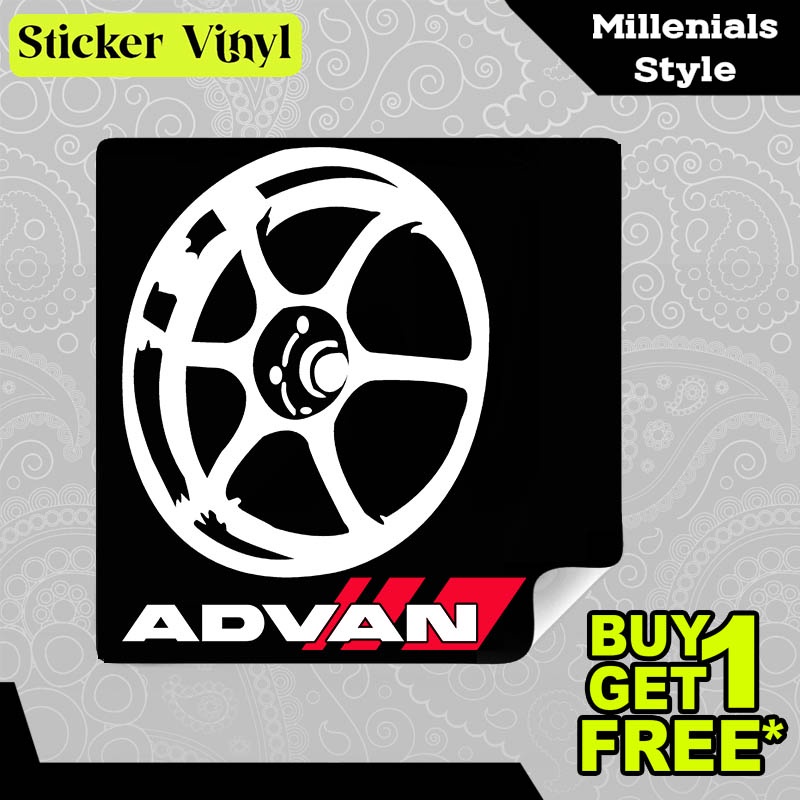 

Stiker Sticker Advan Velg Racing Gambar Unik Desain Keren dan Kekinian Aesthetic Bahan Vinyl Satuan Anti Air