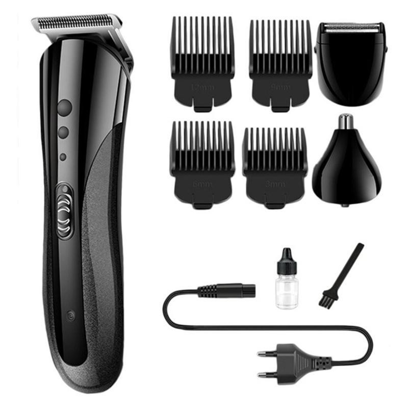 Alat Cukur Multifungsi 3 IN 1 KEMEI KM-1407 Cukur Rambut Kumis Jenggot Bulu Hidung Charger