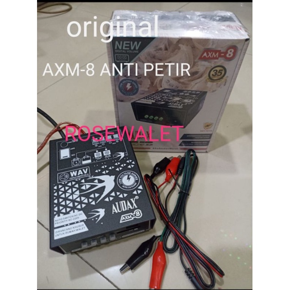 AMPLI AUDAX AXM 8 DIGITAL VOLUME ANTI PETIR 1 PLAYER 2 CHANNEL