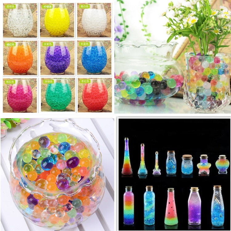 Water Beads 100 Gram Mainan Waterbeads Mainan Jelly Mainan Sensorik Anak Mainan Montessori Sensory Play