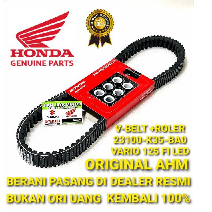 Hemat Menarik PANBEL PLUS ROLLER HONDA VARIO 125 FI LED PNP VARIO 150 23100-K35-BAO ORIGINAL AHM FI 