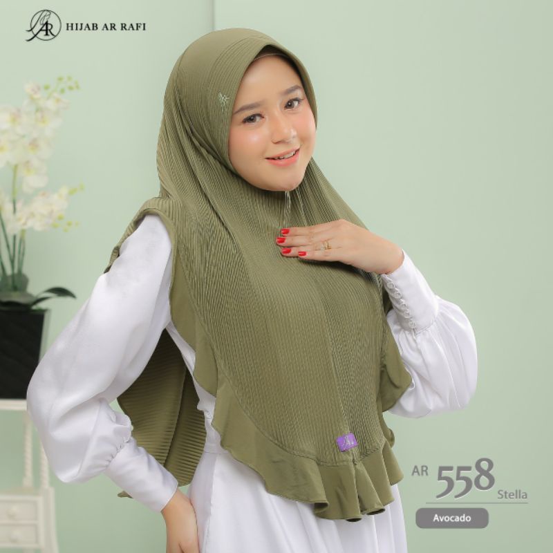 Jual Hijab Arrafi Ar 558 Indonesia Shopee Indonesia