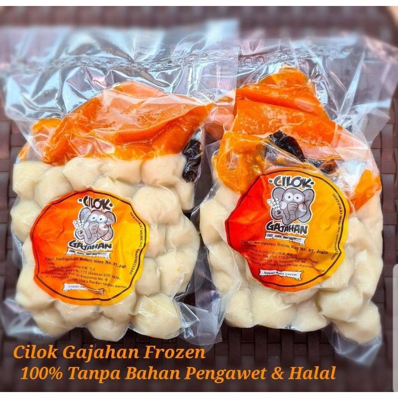 Cilok Gajahan Frozen Asli Jogja Termuraahh isi 40 pcs