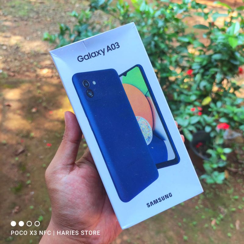 Samsung Galaxy A03 ram 4/128 Segel New Garansi Resmi SEIN