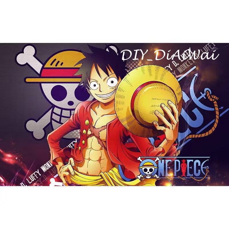 Puzzle Jingsaw 2000 pcs Uk.70 x 100cm Mainan jigsaw Puzzle - Monkey D Luffy