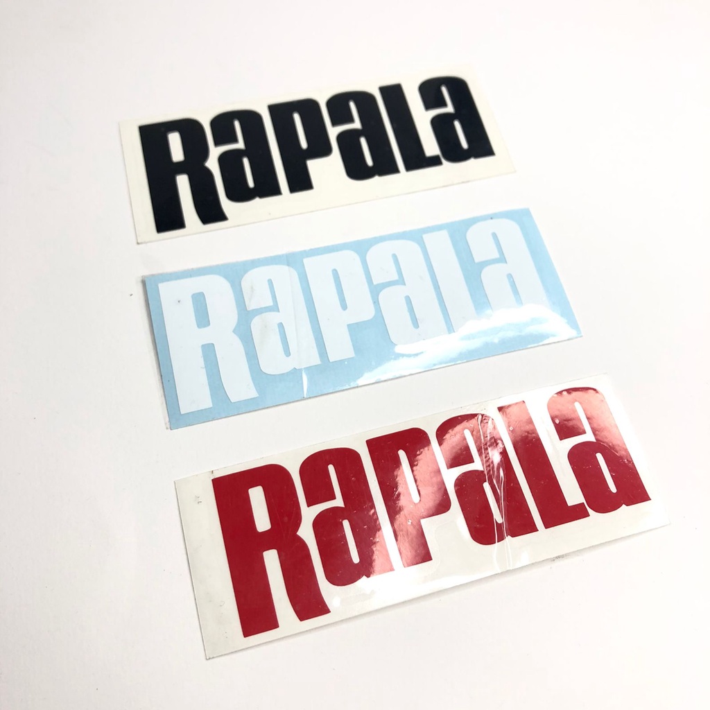 Cutting Sticker Rapala 3 biji Stiker Mancing