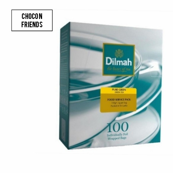 

Bb0621D Teh Dilmah 100Sachet Greentea Natural 0547771