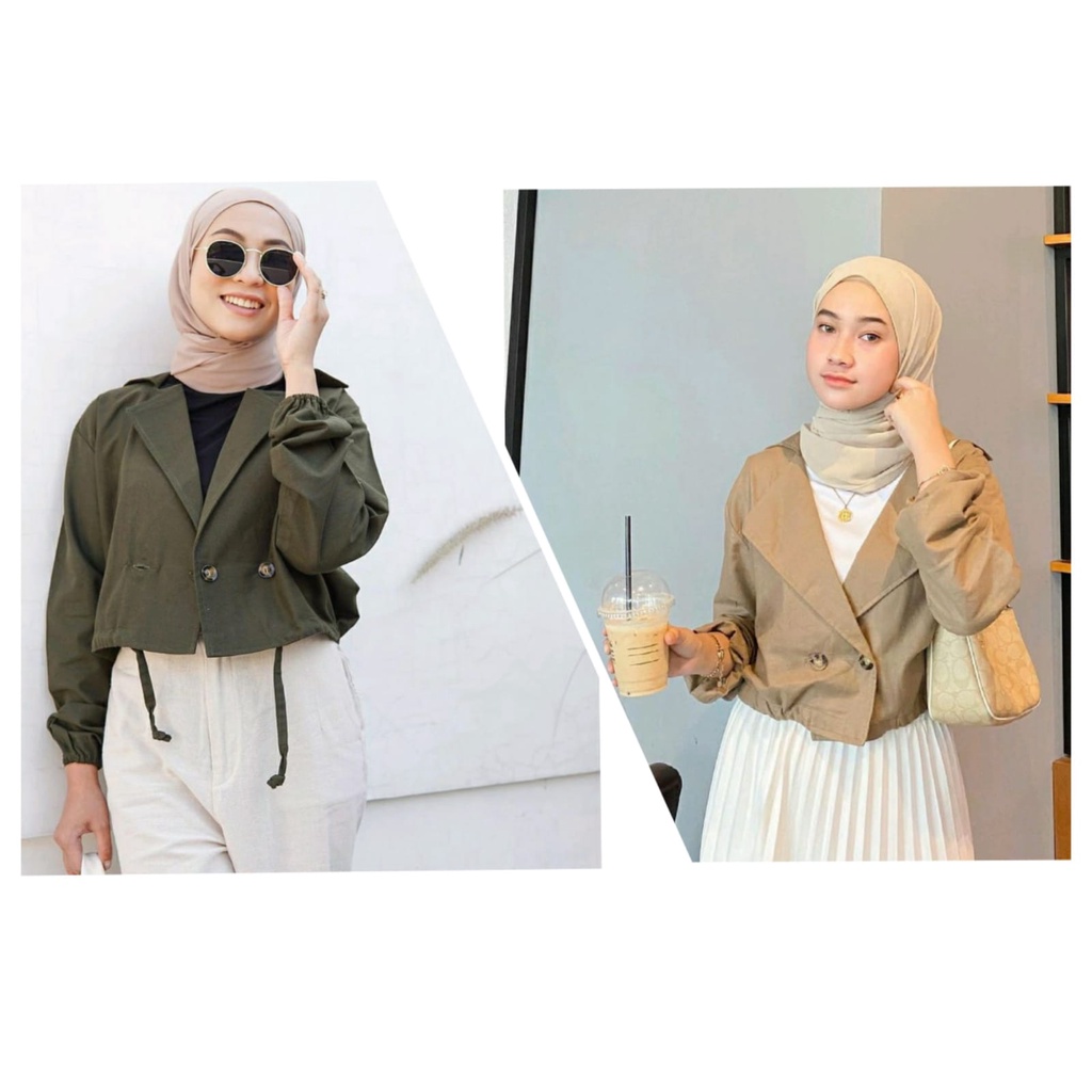 AZ.FS -  ZFS Blazer Terbaru / BLAZER ADARA / Blazer Lengan Panjang / Blazer Polos / Blazer Kasual / 