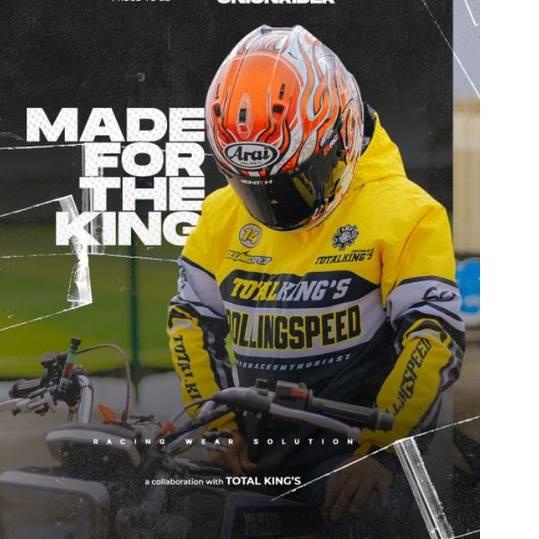 ➶ Jaket Printing RollingSpeed Total Kings ➼