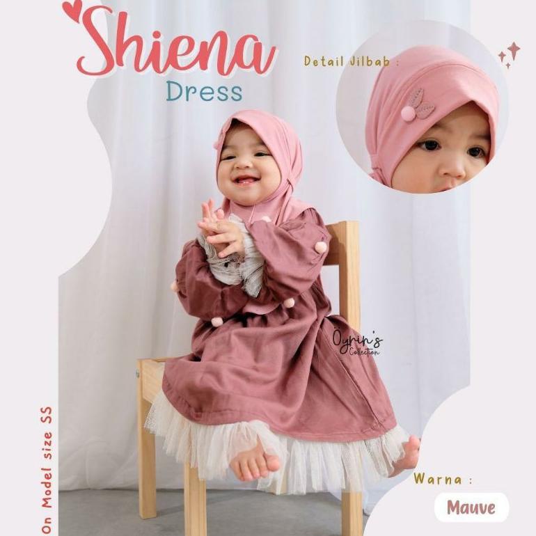 "RWF.22Jn22ᵛ" GAMIS BAYI DAN ANAK MODEL SHIENA BY OYRINS/SHIENA DRESS