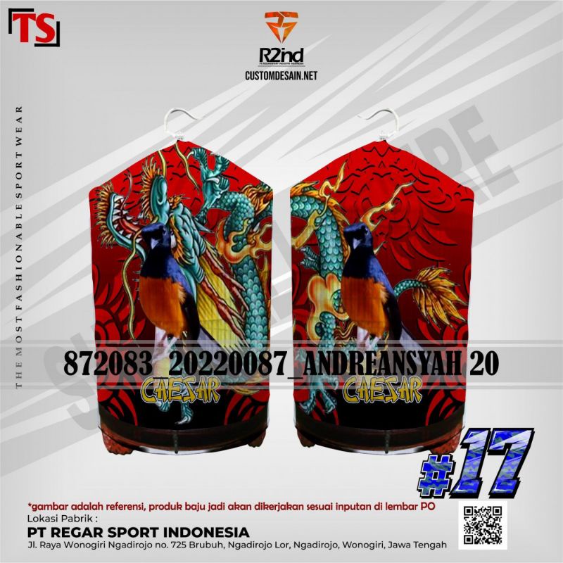 krodong murai naga merah free custom. no 1 2 3 4