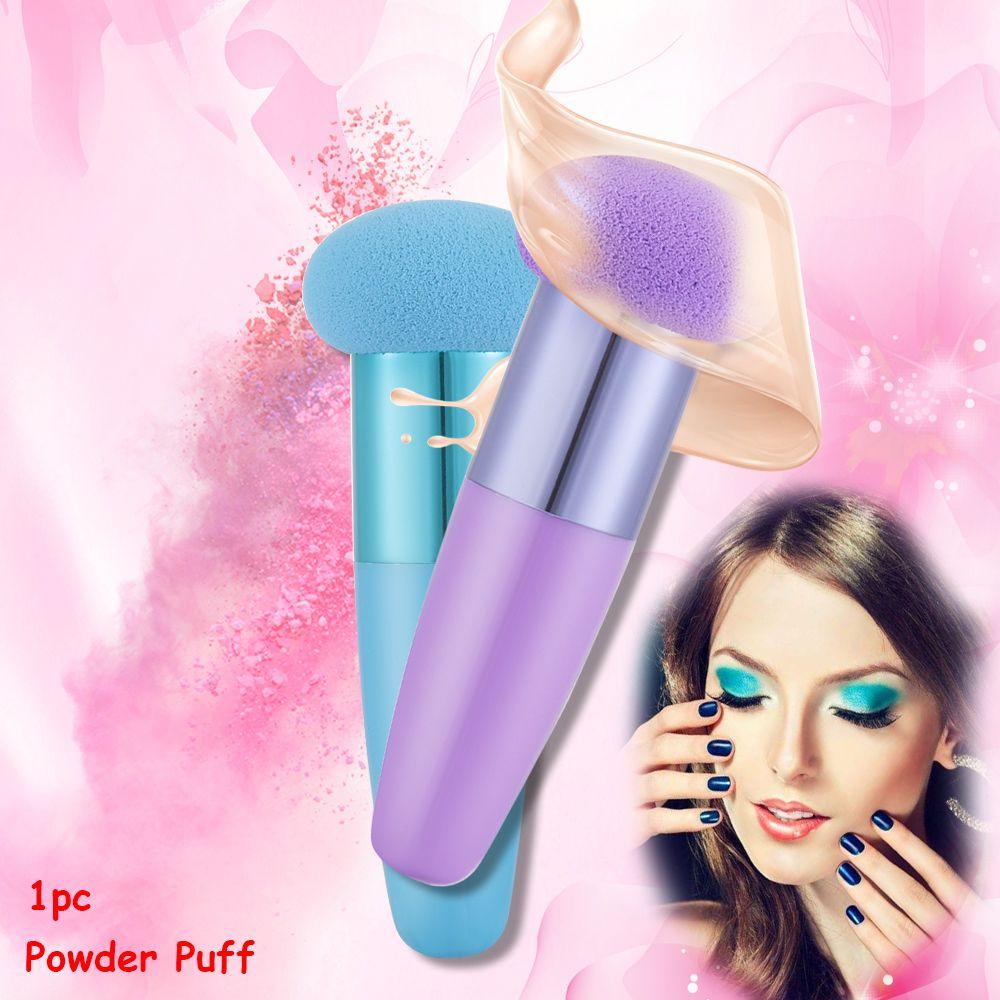 Solighter Powder Puff Fashion Cair Berbentuk Halus Alat Kosmetik Spons