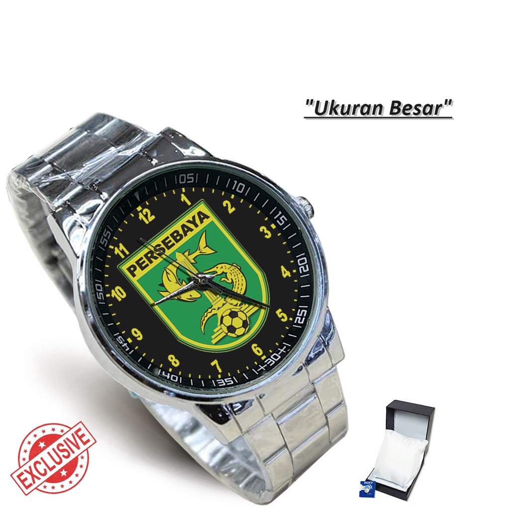 Jam Tangan Rantai Couple SURABAYA PERSEBAYA (Special)