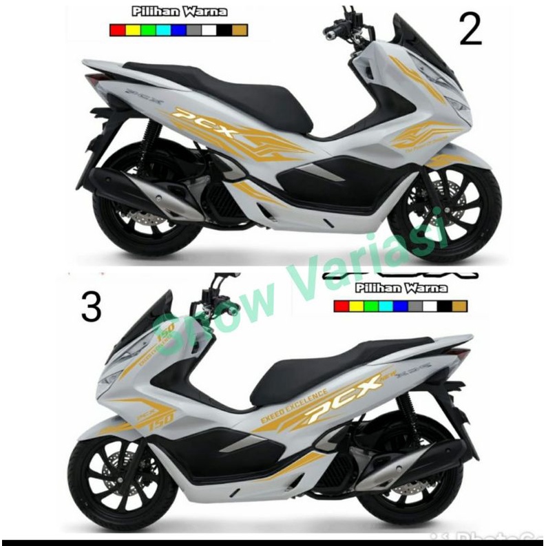 Stiker PCX sticker body motor pcx printing