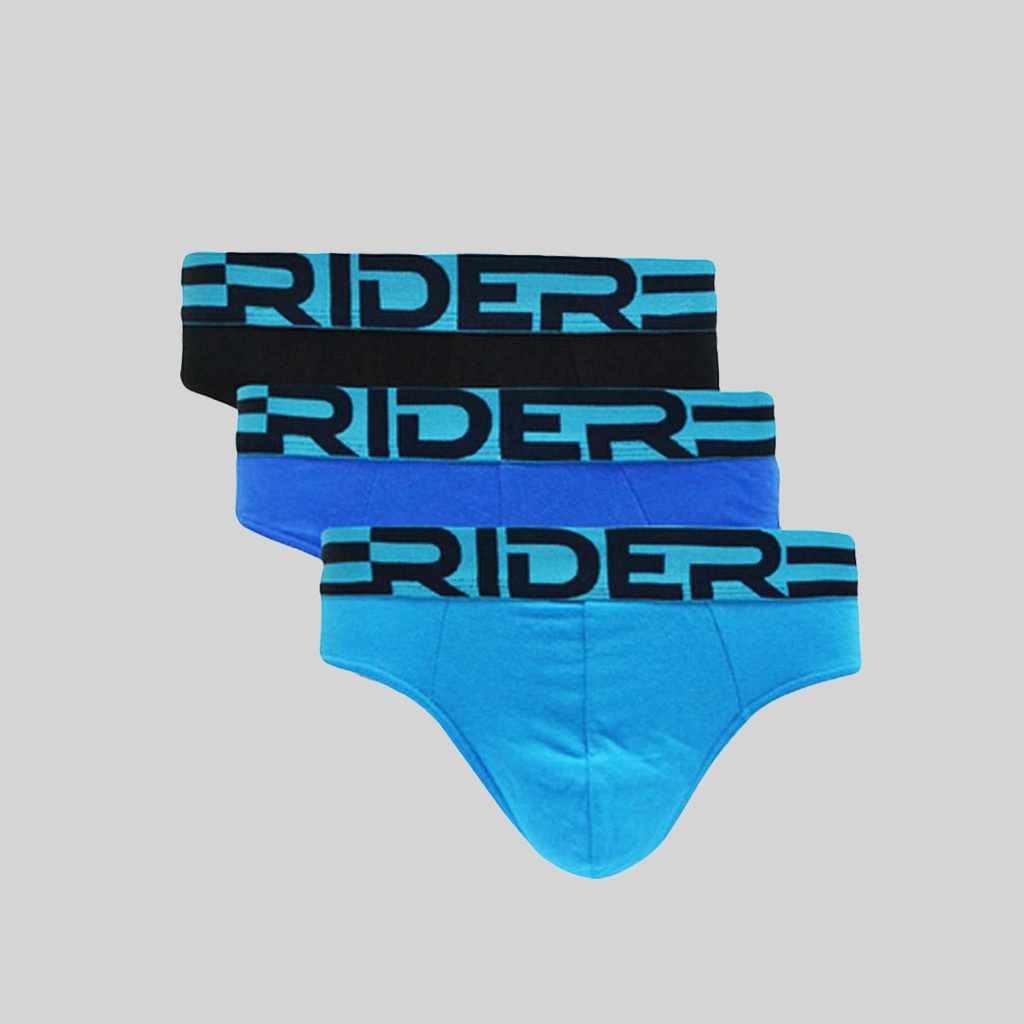 Rider Sport Brief Pria R762B Multiwarna Box 3 in 1