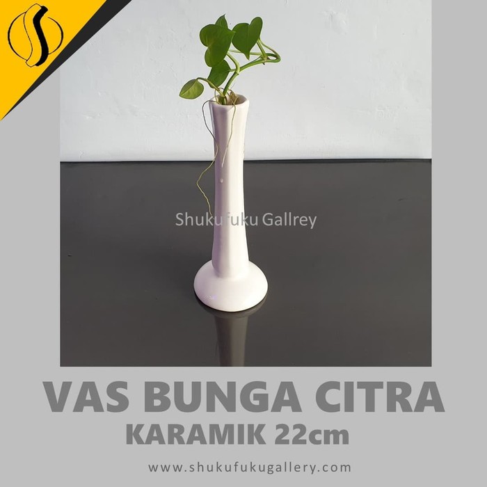 VAS/POT BUNGA CITRA KRAMIK