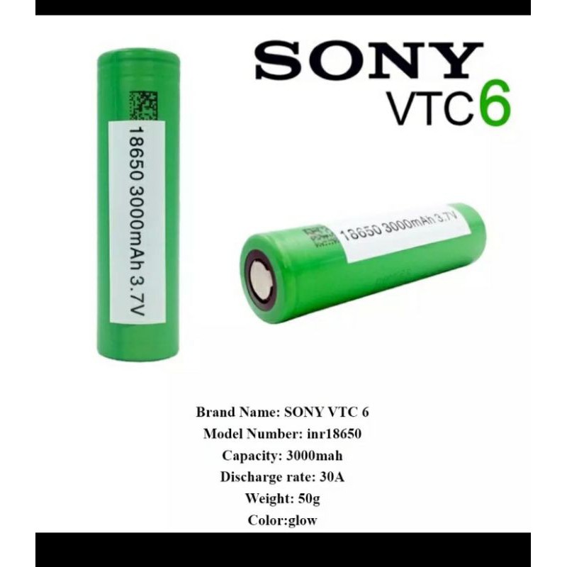 batre Sony vtc6