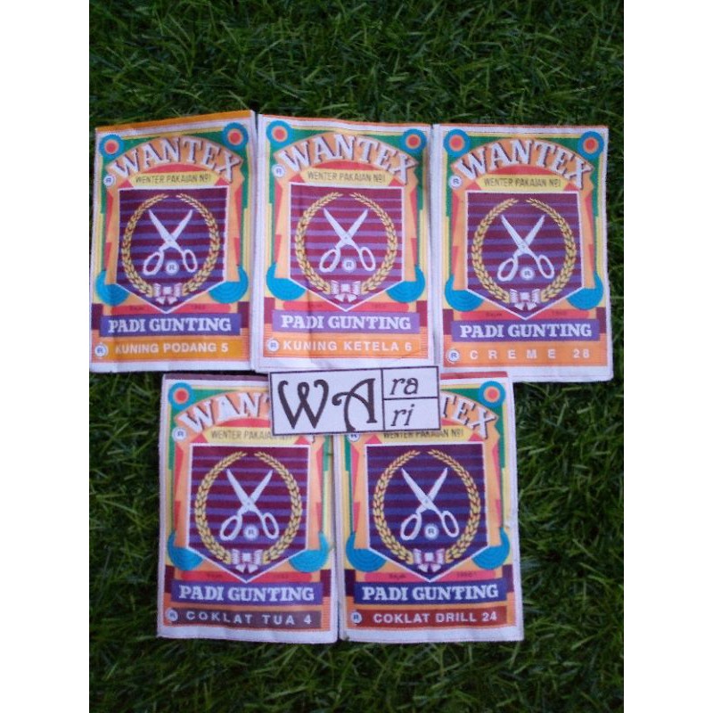 

Pewarna Pakaian Varian Warna Kuning - Coklat | DIY - Tie Dye | Wantex |