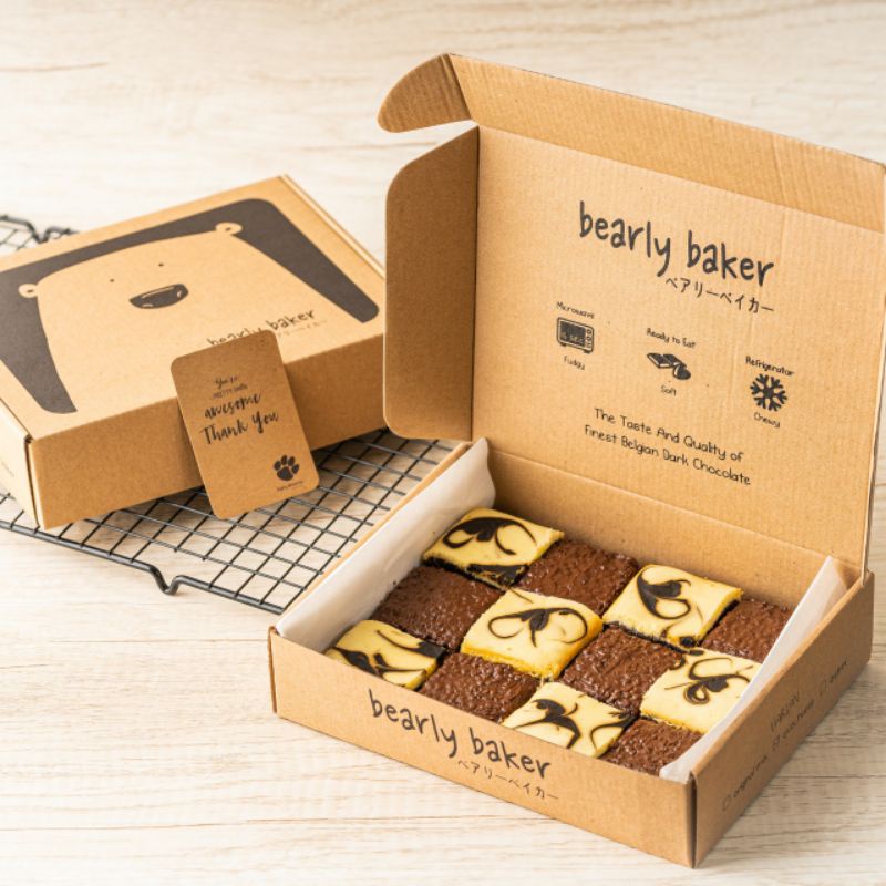

Bearly Ovocheese Brownies isi 12