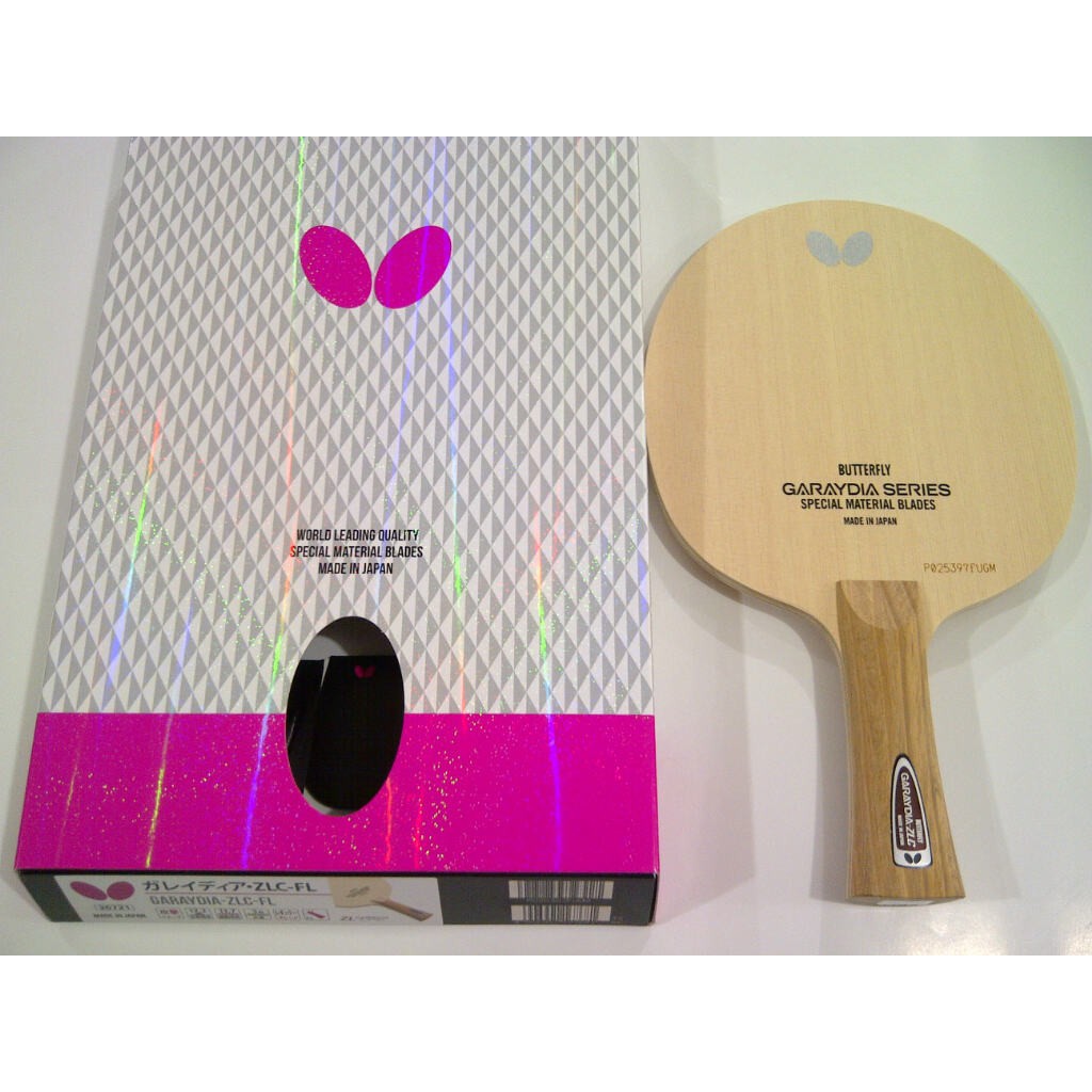 Butterfly Garaydia ZLC Kayu Blade Bet Bat Pingpong Tenis Meja