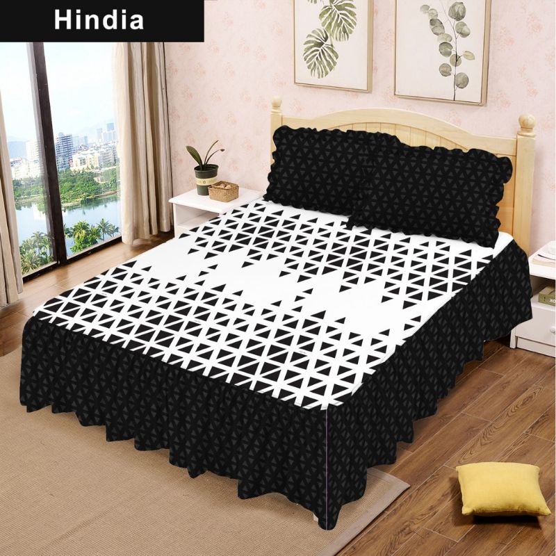 Sprei Rumbai Lady rose uk 180x200 motif Hindia