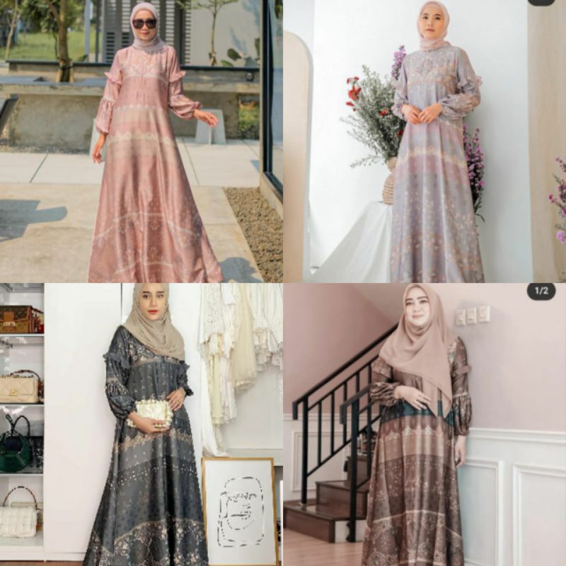 Gamis kirani/kienka copy/kirani dress