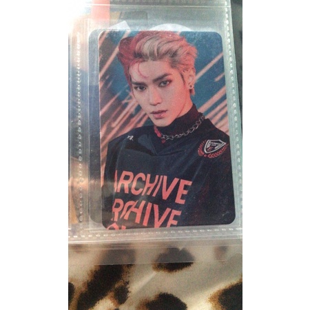 PHOTOCARD TAEYONG SUPER M MINI BROCHURE PC TAEYONG BROCURE SUPERM TODOROKI NCT