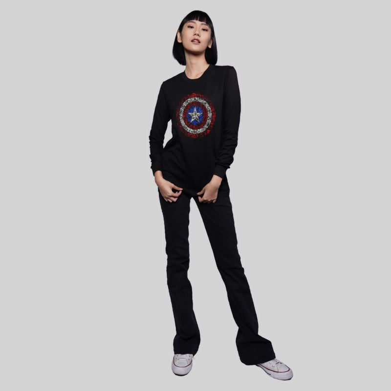 Kaos Superhero Captain America dkk