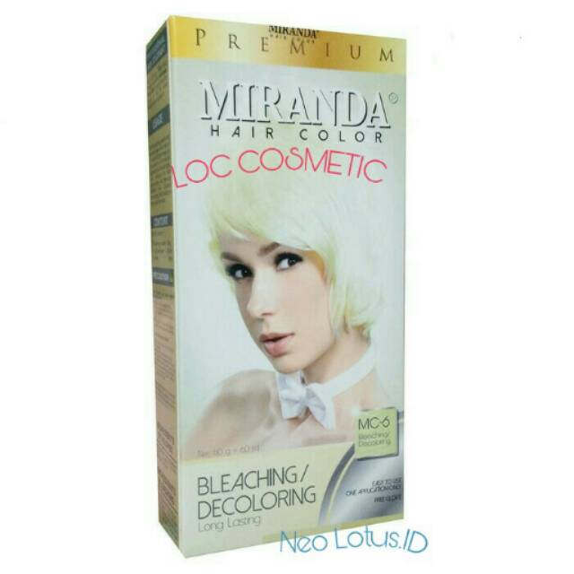 Miranda Premium Hair Color / BLEACHING RAMBUT / MIRANDA BLEACHING BESAR