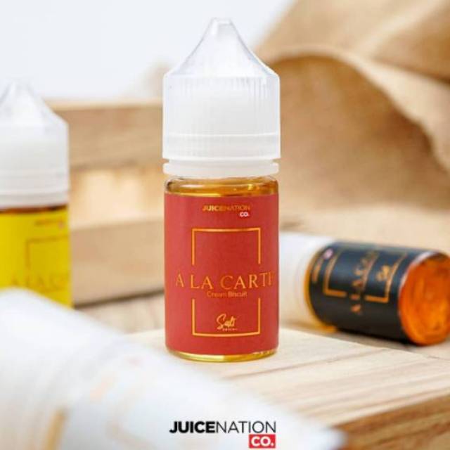 Cukai Salt Nic Liquid A La Carte Cream Poundcake Alacarte