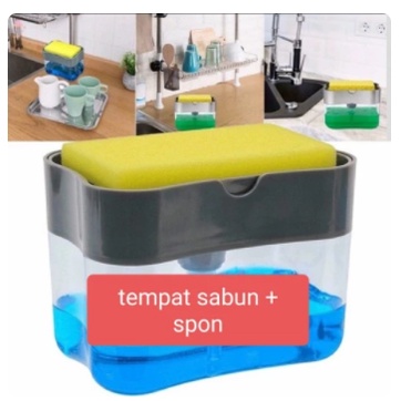 tempat sabun cuci piring dispenser sabun cuci piring otomatis wadah sabun cuci piring otomatis