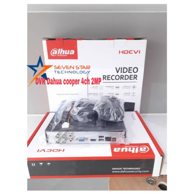 DVR Dahua Cooper 4ch 2MP DH-XVR1B04-I - BONUS HDMI &amp; LAN