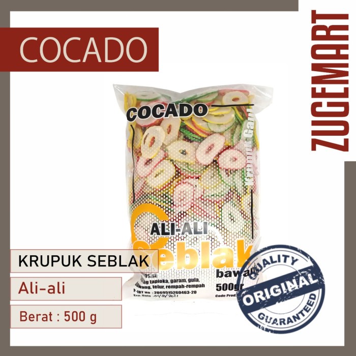 

Krupuk Seblak Bawang Ali-ali Cocado - 500 gr