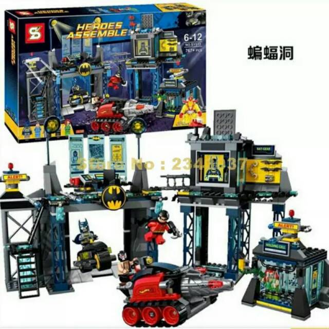 Lego batman : the bat cave sy 513