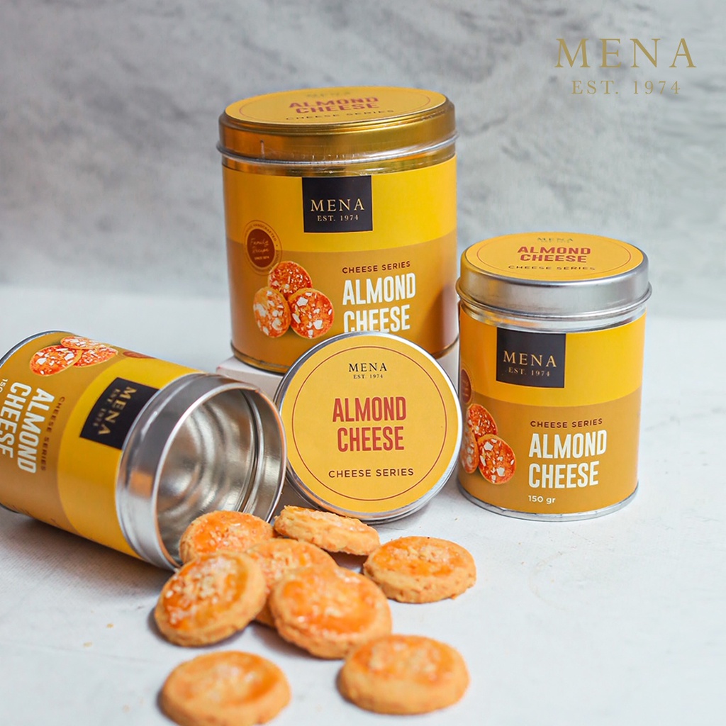 

ALMOND CHEESE COOKIES (Large) by Mena Cookies