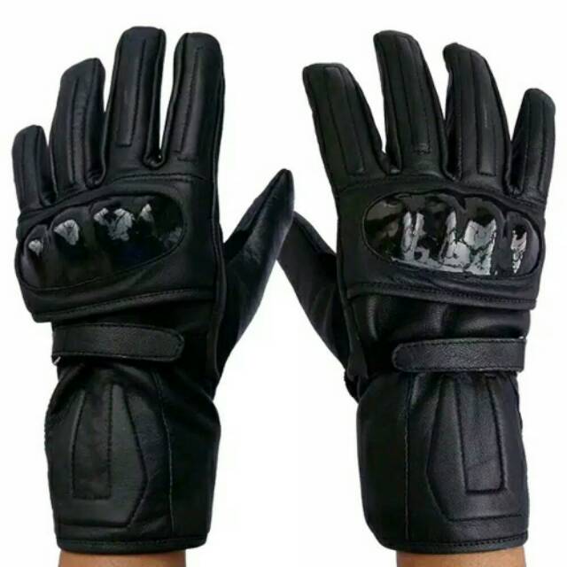 Sarung Tangan Kulit Asli Full Finger | Gloves Leather With Protector