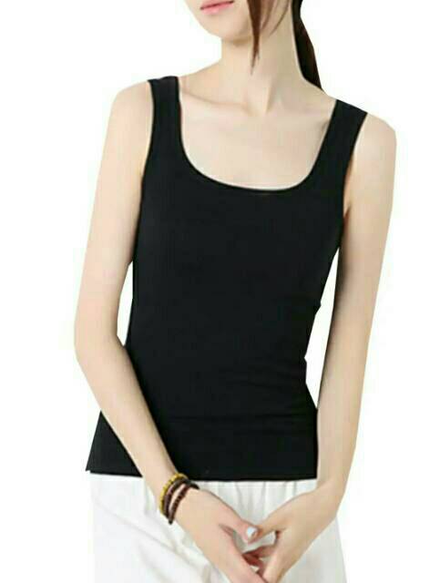 TANK TOP / SINGLET TALI LEBAR / 1KG MUAT 10 PCS