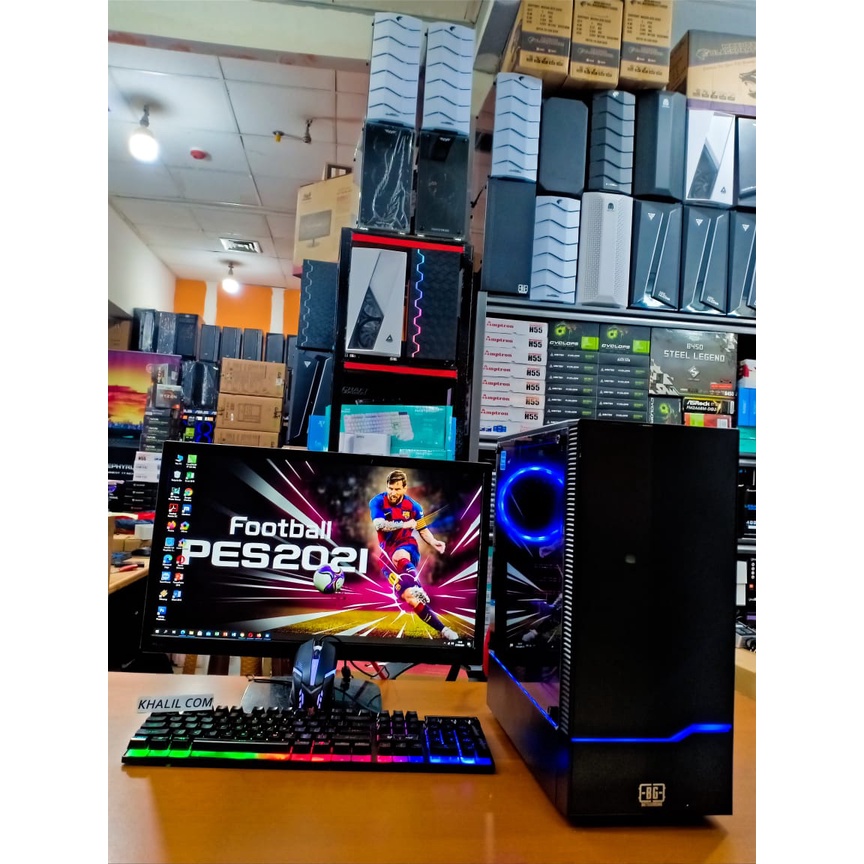 PAKET PC GAMING EDITING CORE I7 2600 RAM 8GB HDD 500/SSD/LED 19 INCH